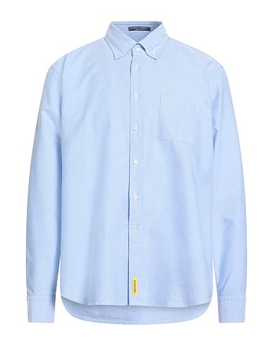B.D.BAGGIES Solid color shirt Sky blue 100% Cotton