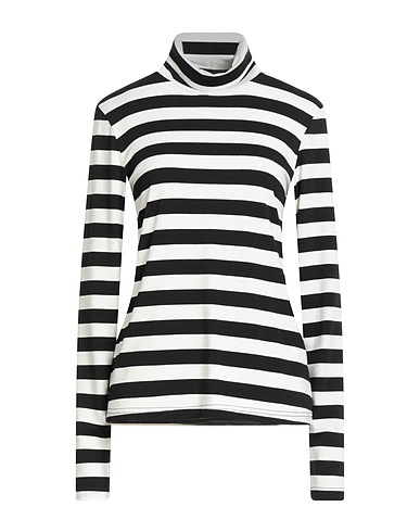 SHIRTAPORTER T-shirt Nero 62% Viscosa, 33% Poliestere, 5% Elastan
