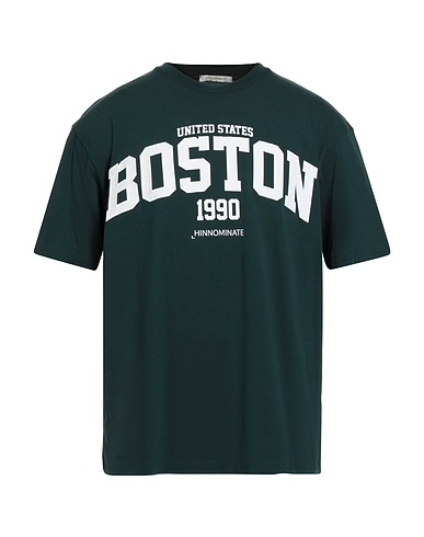 HINNOMINATE T-shirt Verde scuro 100% Cotone