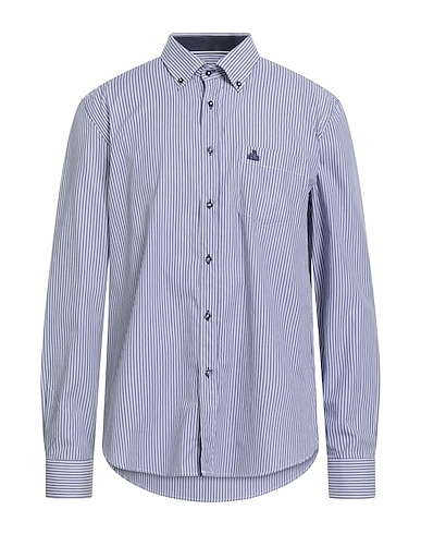 ARMATA DI MARE Striped shirt Midnight blue 100% Cotton