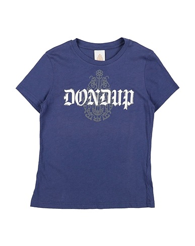 DONDUP T-shirt Blu navy 100% Cotone