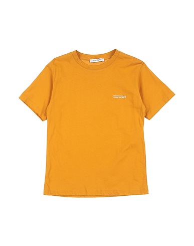 PAOLO PECORA T-shirt Mustard 100% Cotton
