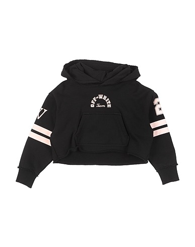 OFF-WHITE™ KIDS Sweatshirt Black 100% Cotton, Elastane