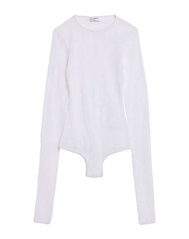 WARDROBE.NYC TOPWEAR Off white 85% Poliammide, 15% Elastan