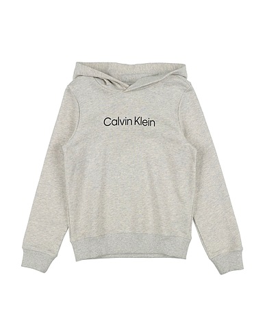 CALVIN KLEIN JEANS Sweatshirt Light grey 100% Cotton