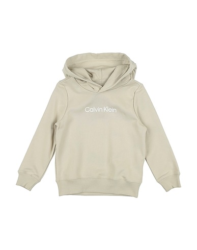 CALVIN KLEIN JEANS Sweatshirt Beige 100% Cotton