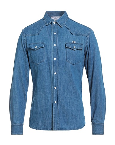 MAISON KITSUNÉ Chemise en jean 100% Coton