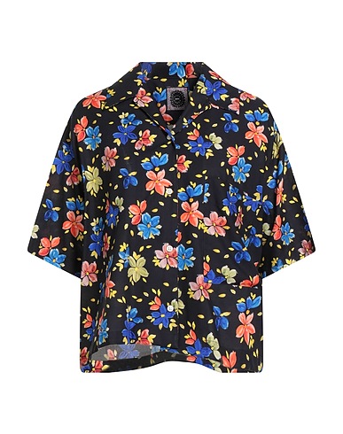 DESTIN Floral shirts & blouses Black 100% Cotton