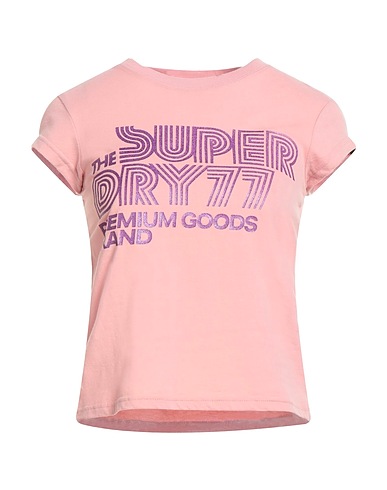 SUPERDRY T-shirt Blush 100% Cotton