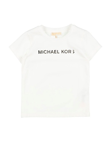 MICHAEL KORS KIDS T-shirt Bianco 95% Cotone, 5% Elastan