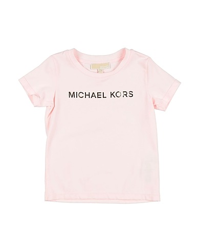 MICHAEL KORS KIDS T-shirt Light pink 95% Cotton, 5% Elastane