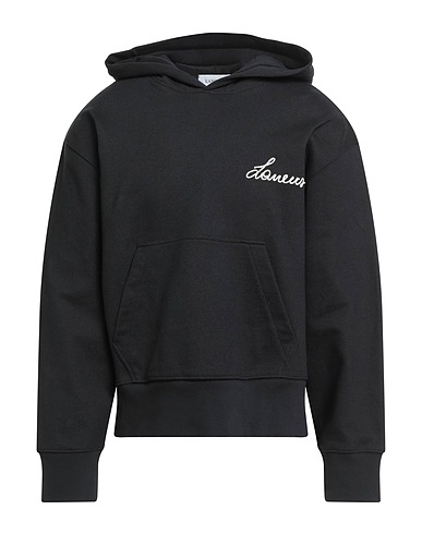 LANEUS Hooded sweatshirt Black 100% Cotton