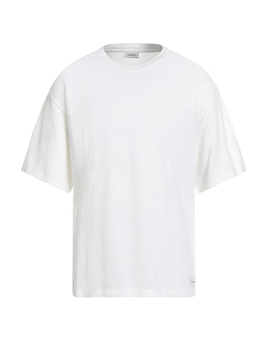 SAINT LAURENT Basic T-Shirt White 50% Cotton, 50% Modal