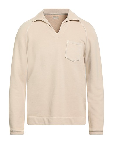 MASSIMO ALBA Felpa Beige 100% Cotone