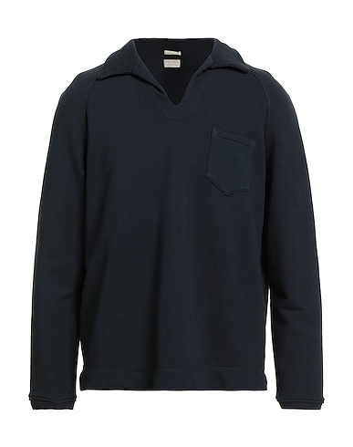MASSIMO ALBA Sweatshirt Midnight blue 100% Cotton