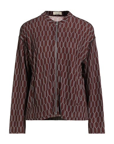 SIYU Sweatshirt Brown 86% Viscose, 14% Polyamide