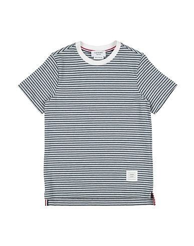 THOM BROWNE T-shirt Azure 100% Cotton