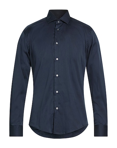 BRIAN DALES Camicia tinta unita 80% Cotone, 15% Poliammide, 5% Elastan