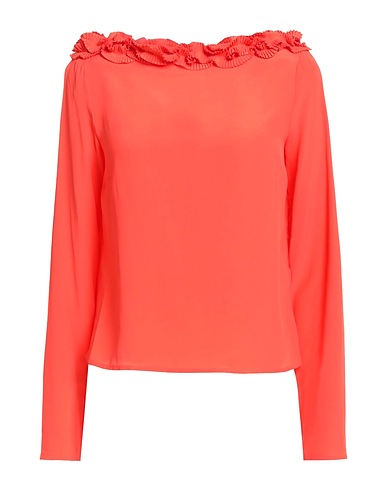SUOLI Top Orange 83% Acetate, 17% Silk