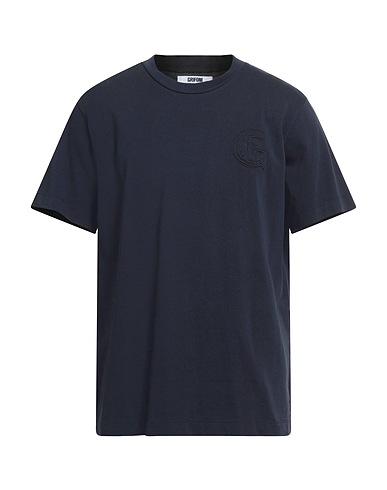 GRIFONI Basic T-Shirt Midnight blue 100% Cotton