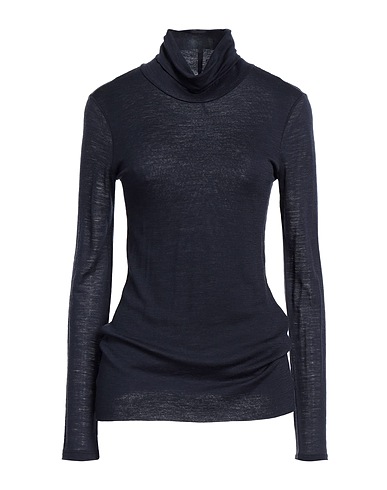 LIVIANA CONTI T-shirt Midnight blue 75% Wool, 25% Polyamide
