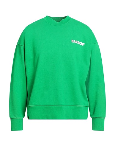 BARROW Felpa Verde 100% Cotone