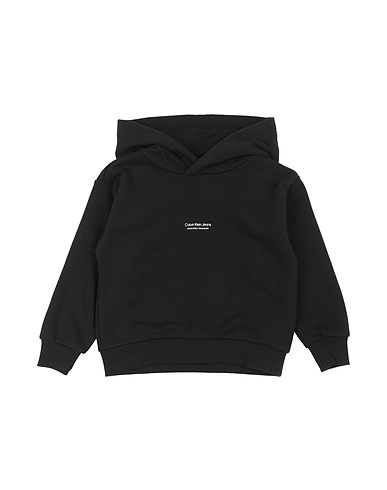 CALVIN KLEIN JEANS Sweatshirt Black 86% Cotton, 14% Polyester