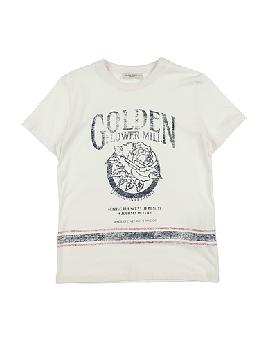 GOLDEN GOOSE T-shirt Off white 100% Cotton