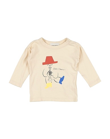 BOBO CHOSES T-shirt Panna 100% Cotone organico