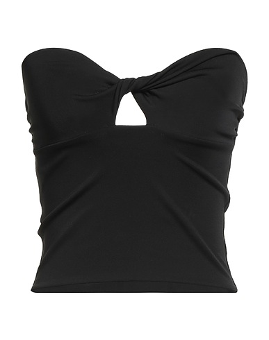 THE ANDAMANE Top Black 94% Polyester, 6% Elastane