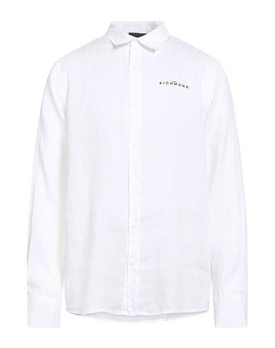 JOHN RICHMOND TOPWEAR White 100% Linen
