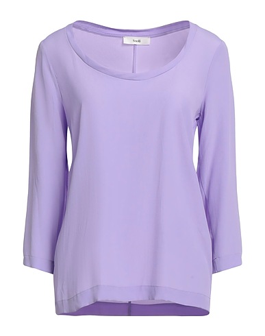 SUOLI Top Lilac 83% Acetate, 17% Silk