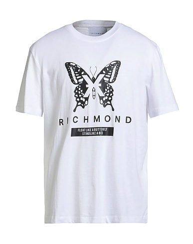 RICHMOND X T-shirt Bianco 100% Cotone