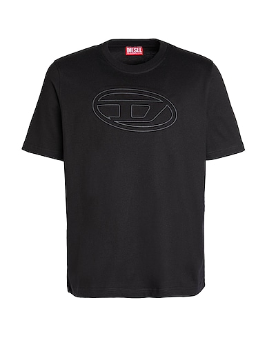 DIESEL T-shirt Black 100% Cotton