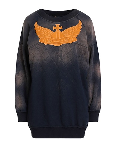 VIVIENNE WESTWOOD ANGLOMANIA Sweatshirt Grau 100% Baumwolle, Polyamid, Elastan