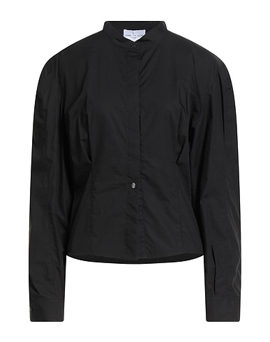 ISABELLE BLANCHE Paris Solid colour shirts & blouses Black 100% Cotton