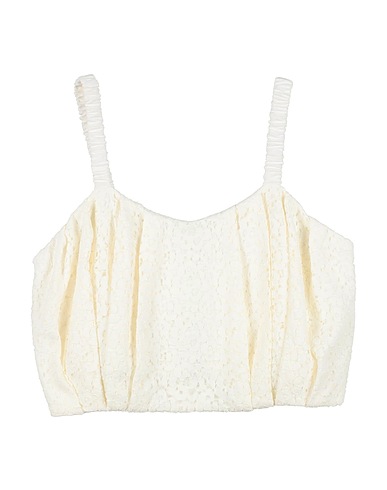 L:Ú L:Ú by MISS GRANT Top Off white 80% Cotone, 20% Poliammide
