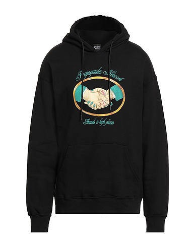 PROPAGANDA Sweat-shirt Noir 100% Coton