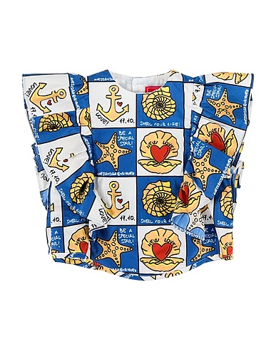 ALESSANDRO ENRIQUEZ Top Marineblau 100% Baumwolle