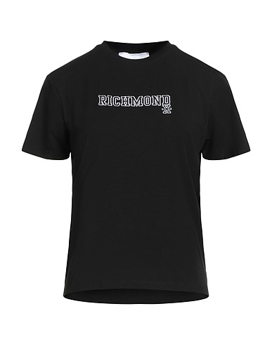RICHMOND X T-shirt Black 95% Cotton, 5% Elastane