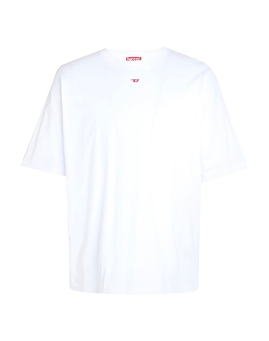DIESEL Basic T-Shirt White 100% Cotton
