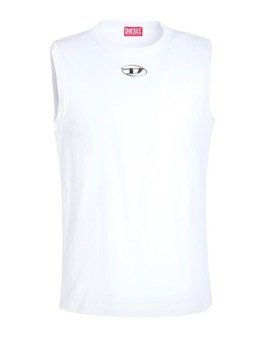 DIESEL T-shirt White 100% Cotton