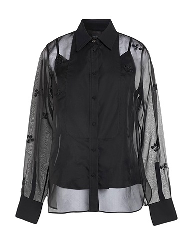 MAX MARA Silk shirts & blouses Black 100% Silk, Viscose, Cotton