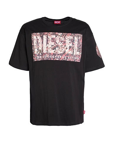 DIESEL T-shirt Black 100% Cotton