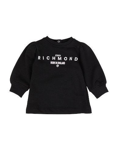 JOHN RICHMOND Vestido para bebé  Black 85% Cotton, 15% Polyester