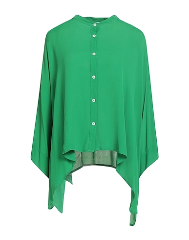 SHIRTAPORTER Solid colour shirts & blouses 97% Viscose, 3% Elastane