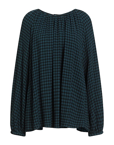 19.61 MILANO Top Deep teal 85% Viscose, 12% Wool, 3% Elastane