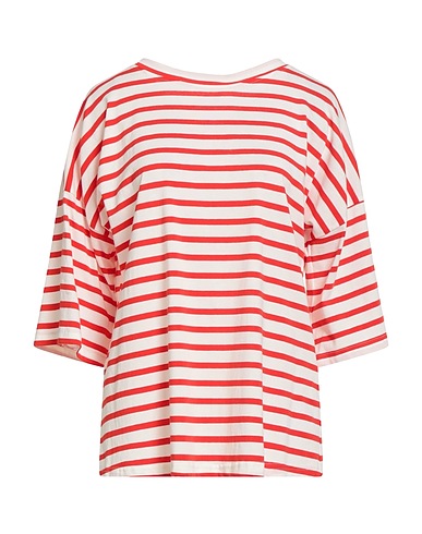 SHIRTAPORTER T-shirt Ivory 62% Viscose, 33% Polyester, 5% Elastane