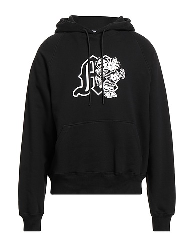 MSGM Hooded track jacket  Black 100% Cotton