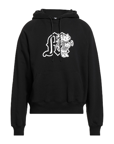 MSGM Hooded track jacket NERO 100% Cotton